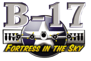 B-17 Fortress in the Sky title screen for Nintendo DS